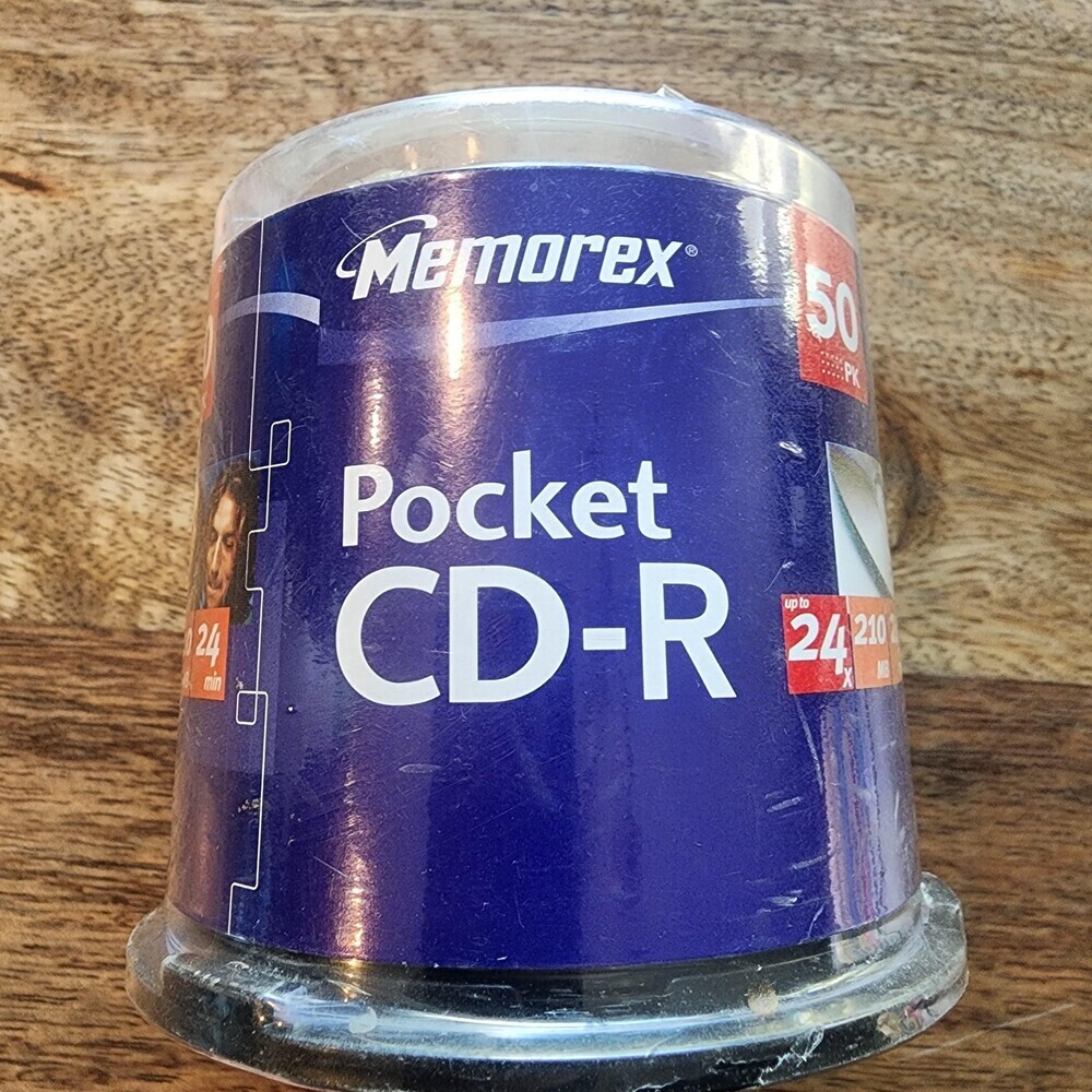Lot Memorex CD-RW 35 700MB 12x 4x + Pocket CD-R Sony 2DD 3.5 Floppy New Sealed - Picture 2 of 16